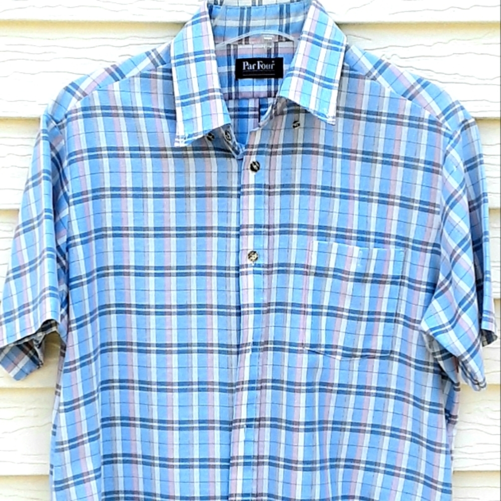 Par Four Vintage Men's Short sleeve Shirt